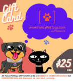 FancyPetTags (FPT) Gift Cards - 4: FancyPetTags.com