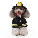 Fire Fighter Cosplay Pet Costume FancyPetTags