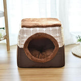 Flexi Cave Enclosed Pet Bed - 17: www.FancyPetTags.com