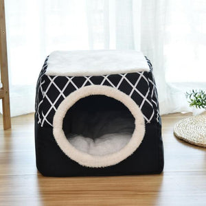 Flexi Cave Enclosed Pet Bed - 1: www.FancyPetTags.com