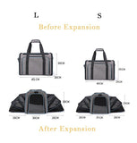 Flexi Expandable Soft Crate Travel Bag - 18: FancyPetTags.com
