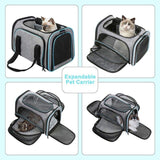 Flexi Expandable Soft Crate Travel Bag - 11: FancyPetTags.com