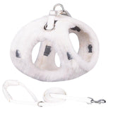 Fluffy Back Clip No Pull Harness & Leash Combo - 4: FancyPetTags.com