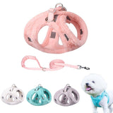 Fluffy Back Clip No Pull Harness & Leash Combo - 1: FancyPetTags.com