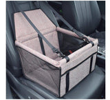 Folding Car Seat Safety Pet Basket - 6: FancyPetTags.com
