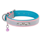 High Reflective Personalized Pet Collar with Bell - 12: FancyPetTags.com