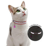 High Reflective Personalized Pet Collar with Bell - 4: FancyPetTags.com