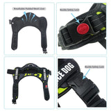 K9 Personalized Lift Handle Back Clip Harness Vest - 9: FancyPetTags.com