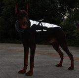 'My World My Rules' No Pull Winter Harness Vest Jacket - 8: FancyPetTags.com