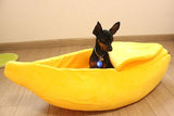 Peel Banana Pet Bed - www.FancyPetTags.com