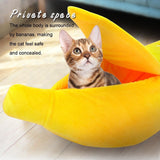 Peel Banana Pet Bed - 3: www.FancyPetTags.com