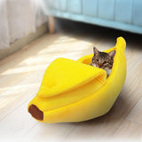Peel Banana Pet Bed - www.FancyPetTags.com
