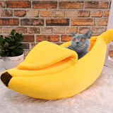 Peel Banana Pet Bed - 2: www.FancyPetTags.com