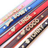 Personalized Bling Bling Rhinestone Charm Collar - 15: FancyPetTags.com