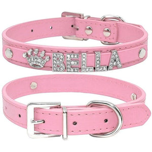 Personalized Bling Bling Rhinestone Collar - 1: FancyPetTags.com