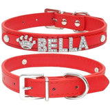 Personalized Bling Bling Rhinestone Collar - 12: FancyPetTags.com
