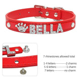 Personalized Bling Bling Rhinestone Collar - 5: FancyPetTags.com