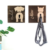 Personalized "Dog Butt" Leash Holder - 3: FancyPetTags.com