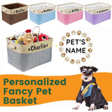 Personalized Fancy Pet Basket FancyPetTags