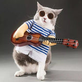 Pet Costume Guitarist - 1: FancyPetTags.com