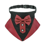 Pet Tuxedo Bandana Collar - 9: FancyPetTags.com