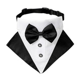 Pet Tuxedo Bandana Collar - 7: FancyPetTags.com