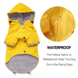 Premium Hooded Dog Raincoat - 11: FancyPetTags.com