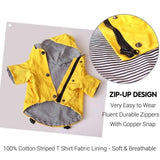 Premium Hooded Dog Raincoat - 12: FancyPetTags.com