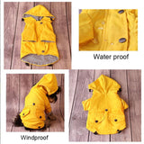 Premium Hooded Dog Raincoat - 8: FancyPetTags.com
