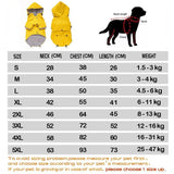 Premium Hooded Dog Raincoat - 16: FancyPetTags.com