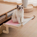 Premium Wooden Cat Hammock - 4: FancyPetTags.com