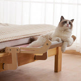 Premium Wooden Cat Hammock - 6: FancyPetTags.com