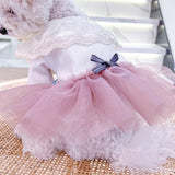 Princess Lace Pet Skirt - 2: FancyPetTags.com