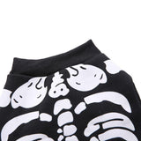 Printed Skeleton Pet Costume - www.FancyPetTags.com