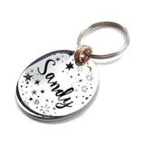 Shiny Filled Pattern (Double Sided) - FancyPetTags.com