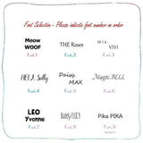 Shiny Filled Pattern (Double Sided) - FancyPetTags.com