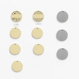 Shiny Filled Pattern (Double Sided) - FancyPetTags.com