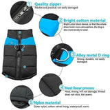 Simple Winter Puffer Jacket Harness - FancyPetTags.com
