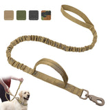 Tactical Bungee Dog Leash - 1: FancyPetTags.com