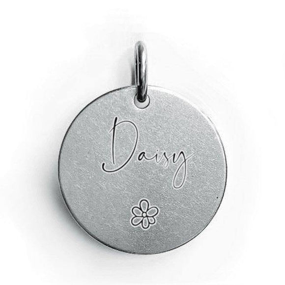 Timeless Simple Design Tag (Double Sided) - www.FancyPetTags.com