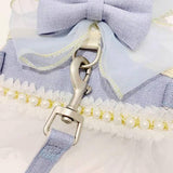 Tinkerbell Small Pet Back Clip Harness & Leash Combo - 11: FancyPetTags.com