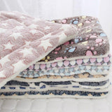 Ultra Soft Smooth Flannel Pet Blanket Mat - 12: FancyPetTags.com
