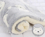Ultra Soft Smooth Flannel Pet Blanket Mat - 16: FancyPetTags.com