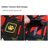 Wind and Waterproof High Collar Camouflage Pet Jacket - 9: FancyPetTags.com
