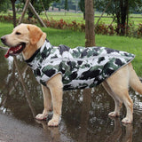 Wind and Waterproof High Collar Camouflage Pet Jacket - 2: FancyPetTags.com