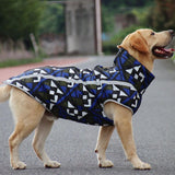 Wind and Waterproof High Collar Camouflage Pet Jacket - 3: FancyPetTags.com